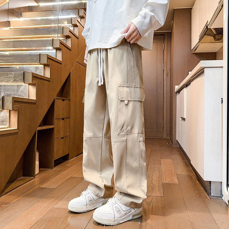 

Мужские летние модные уличные брюки, спортивные повседневные штаны, джоггеры в уличном стиле, новинка, тонкие