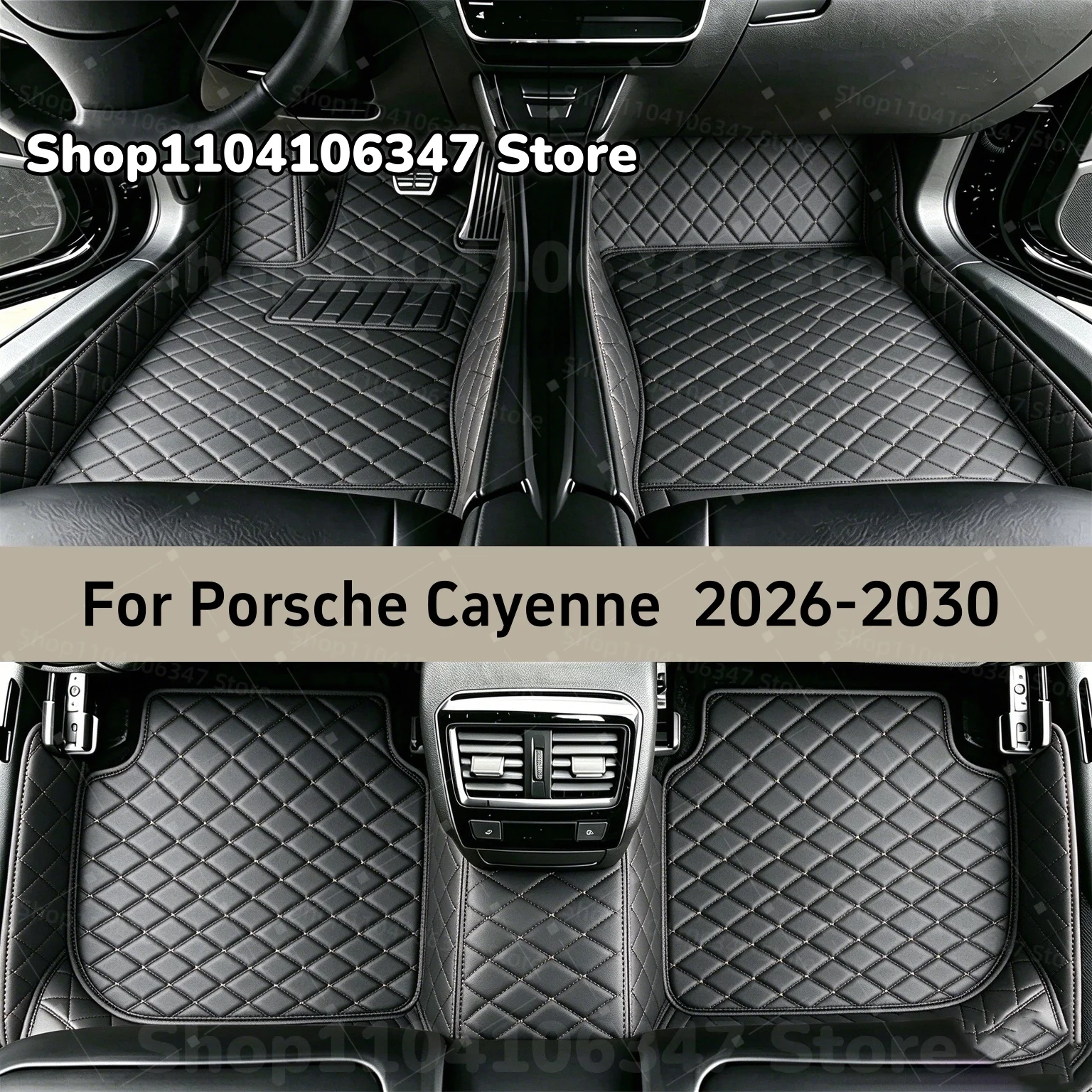 Car Floor Mats Fit For Porsche Cayenne 2026 2027 2028 2029 2030 Custom Car Mat Auto Mats Carpets
