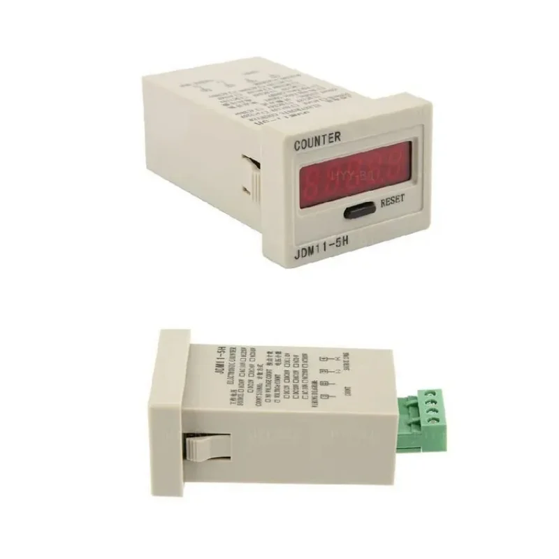 JDM11-5H Electronic Digital Counter 5-Digit Display Industrial with Power Failure Memory Feature