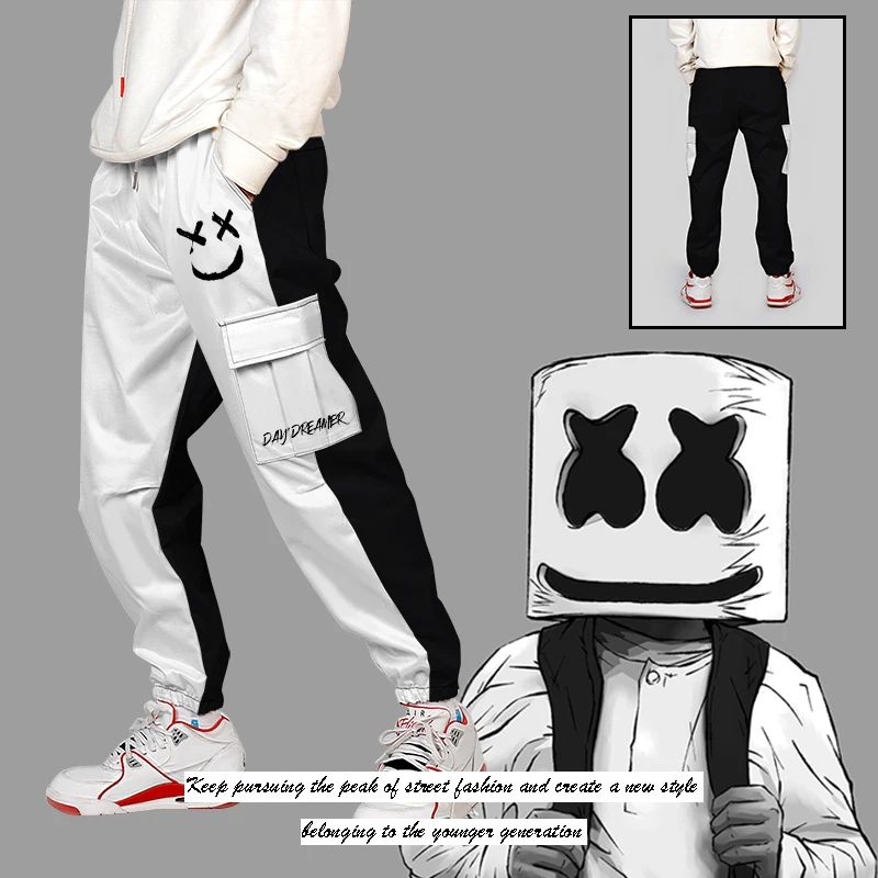 

Брюки Marmello Cotton Candy Workwear: повседневные спортивные брюки свободного кроя для молодежи, осенний сезон, полиэстер