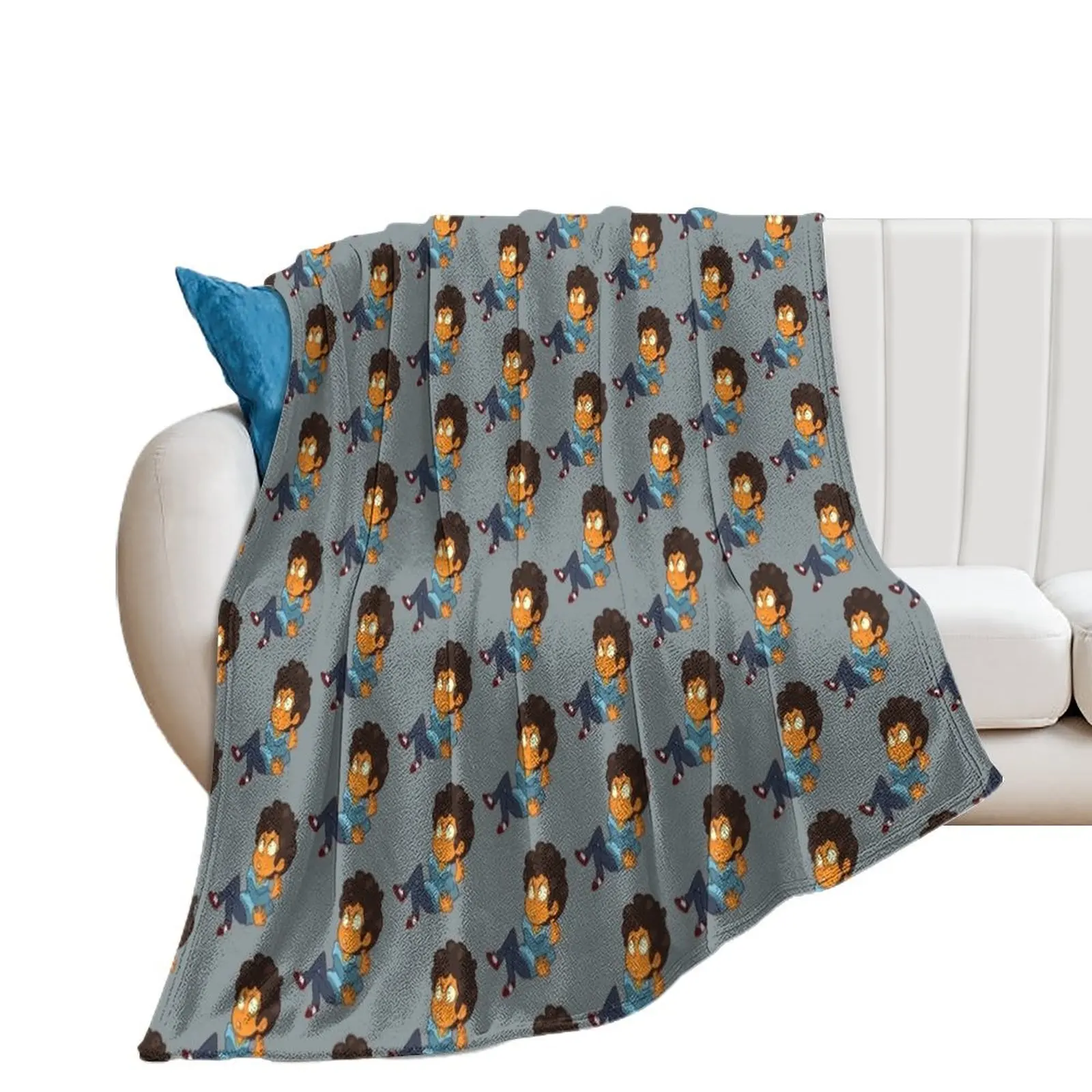 

Camp Camp- Shoked Max Throw Blanket Giant Sofa manga warm winter Blankets