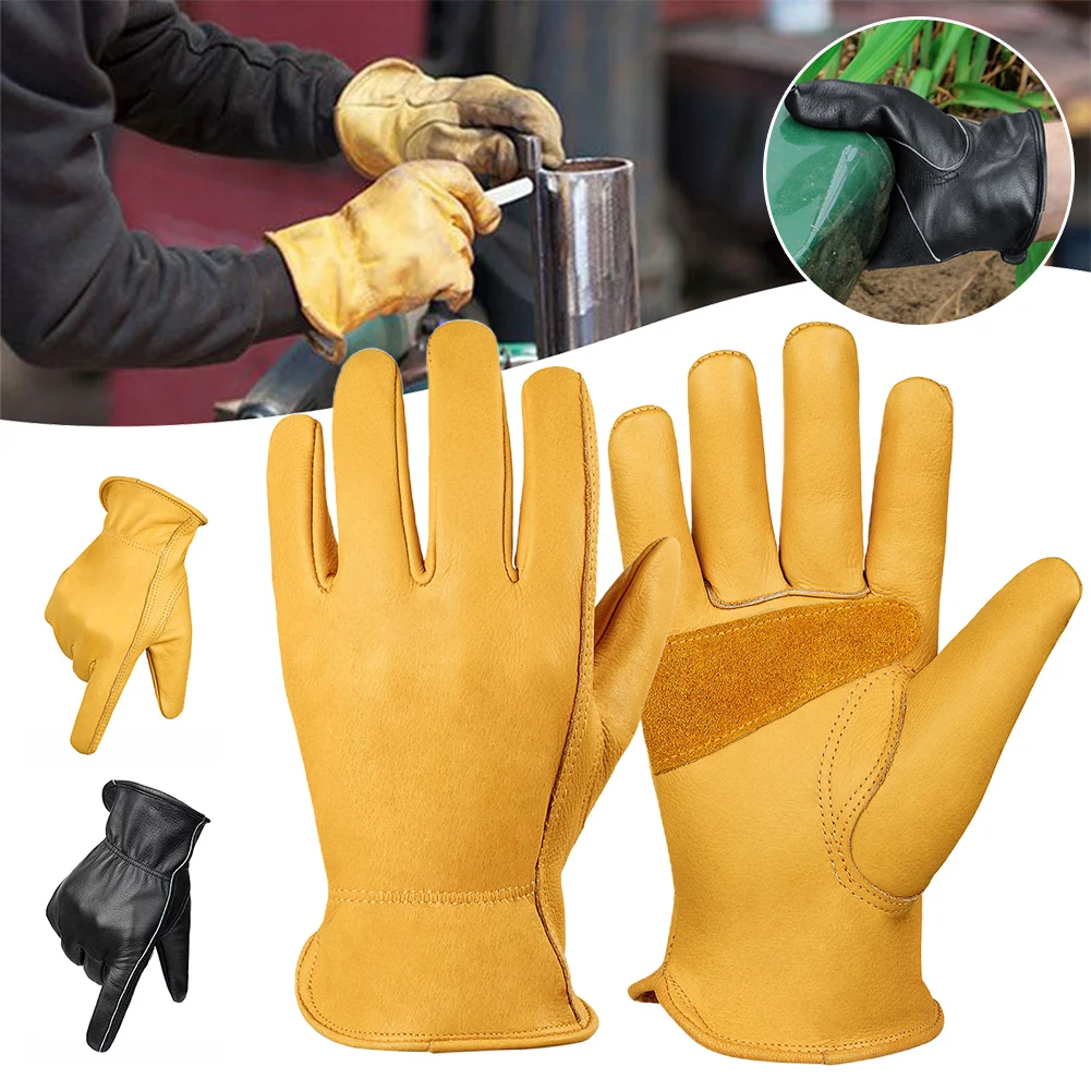 Full Finger Outdoor Gloves Wear-Resistant Insulated Work Gloves For Auto Mechanic Moving Work