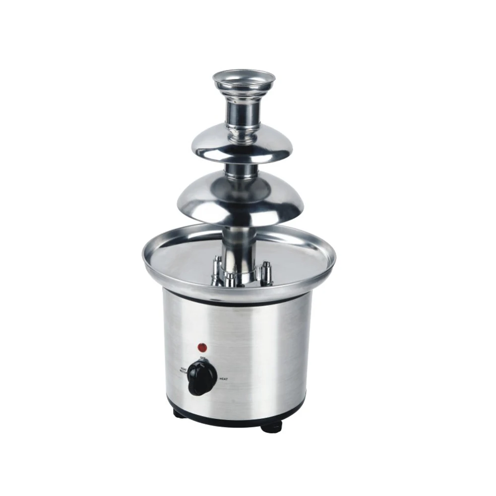 Waterfall leaf tower chocolate fountain machine