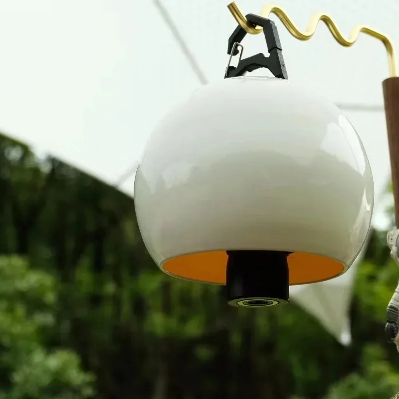 الهدف صفر عاكس الضوء أضواء الكلب الأسود كروية قذيفة المصباح سبائك الألومنيوم كروية قلادة ضوء Goalzero التخييم عاكس الضوء #5