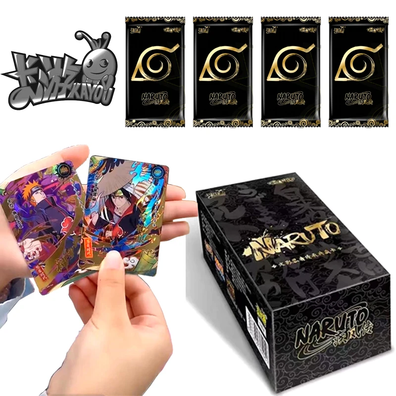 

2024 Kayou Naruto Uzumaki Naruto Hyuga Hinata Uchiha Itachi Rare Collection Card Christmas Birthday Gift Game Toys Whole Box