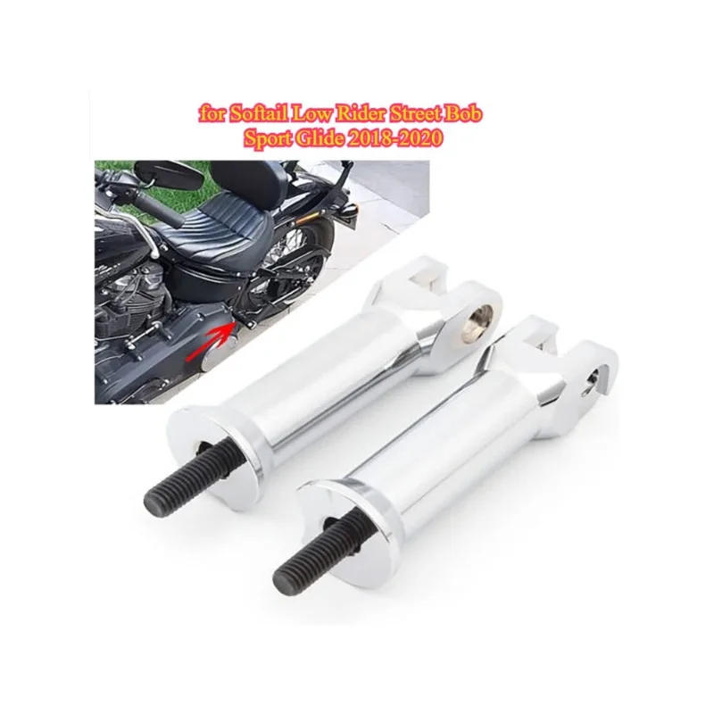 

Rear Passenger Mounting Bracket Support Clamp Holder Footrest Clevis Kits for Softail Low Rider Street Bob Sport Glide 2018-2020