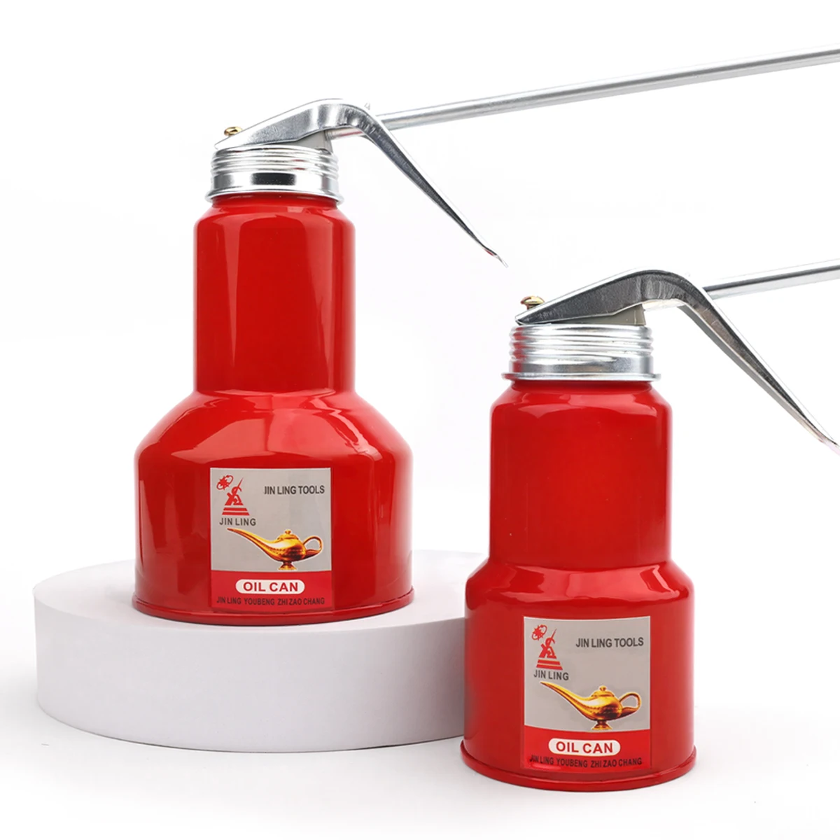 

1PC 250ml-500ml Oil Can Spout Thumb Pump Workshop Oiler Bottle Oil Can High Pressure Pump Oil Pot Spray Nozzle Oiler Grease Gun