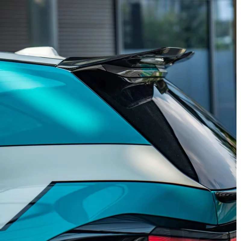 Hot Selling Dry Carbon Fiber Roof Spoiler Rear Wing Modification Accessories Fit for  XM Car Exterior Tuning Parts