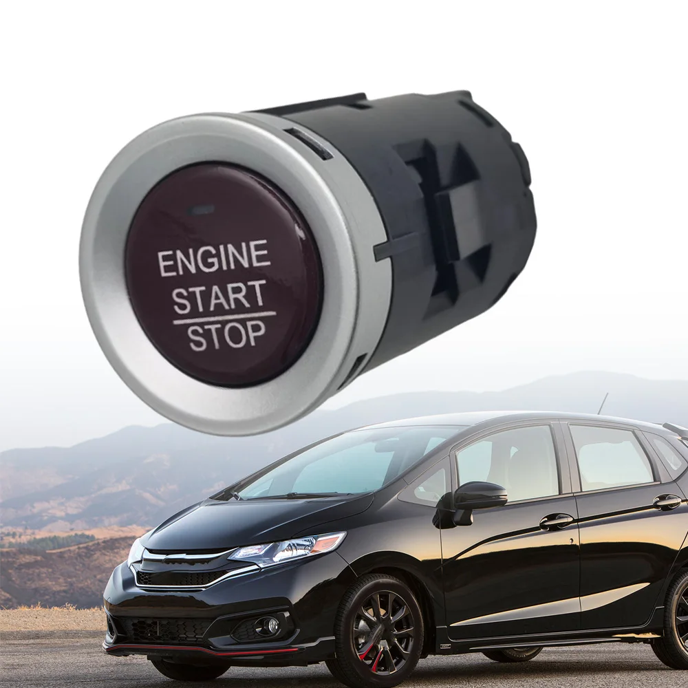 

Auto Engine Start Stop Ignition Switch Button for Honda Fit 1.5L 2015 2016 2017 2018 35881T5AJ02 35881T5HH41 10 Pins