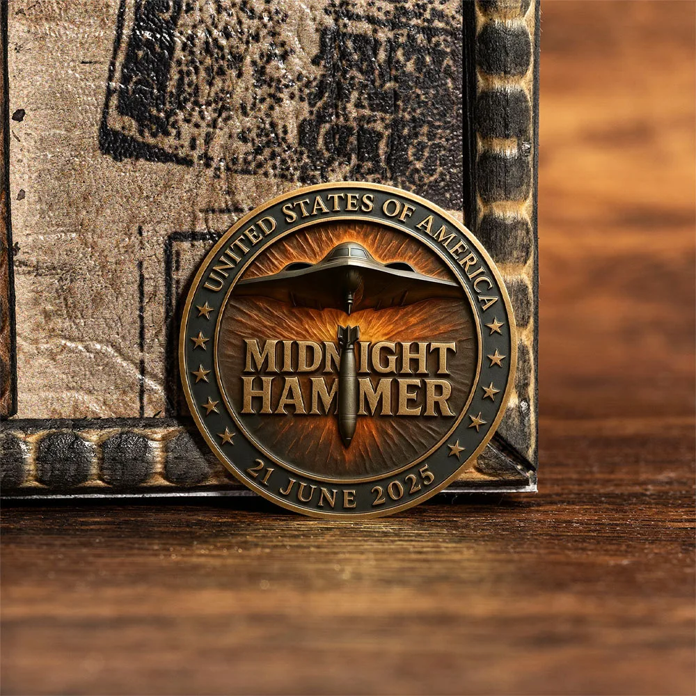 UFO عملة تذكارية مطلية بالذهب 21 يونيو 2025 مجموعة عملة ديكور المنزل