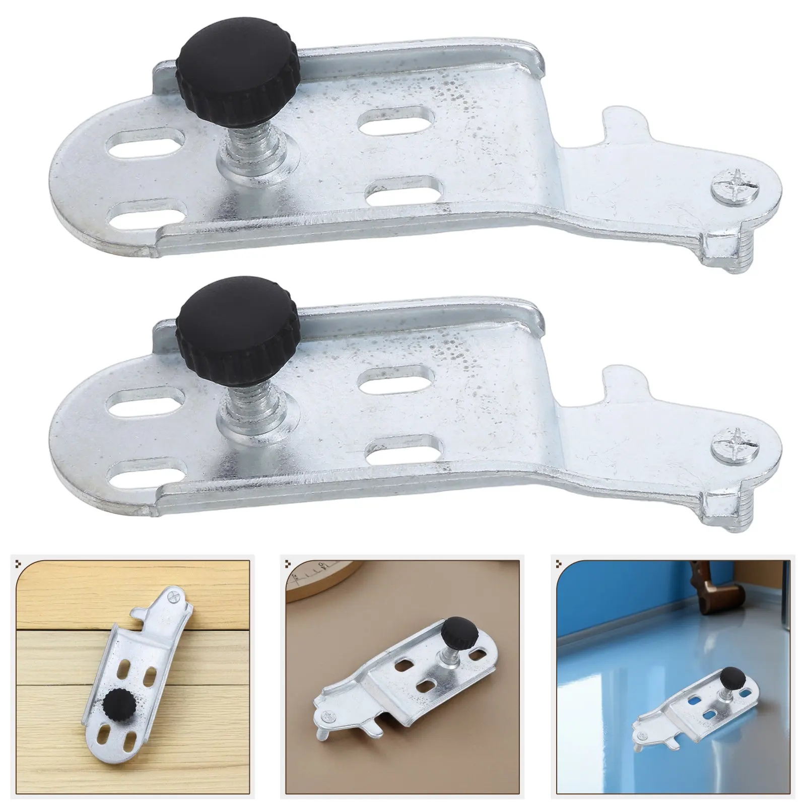 

Комплект из 2 шарниров для дверцы холодильника, усиленные, из нержавеющей стали, для выравнивания дверей холодильников и морозильных камер