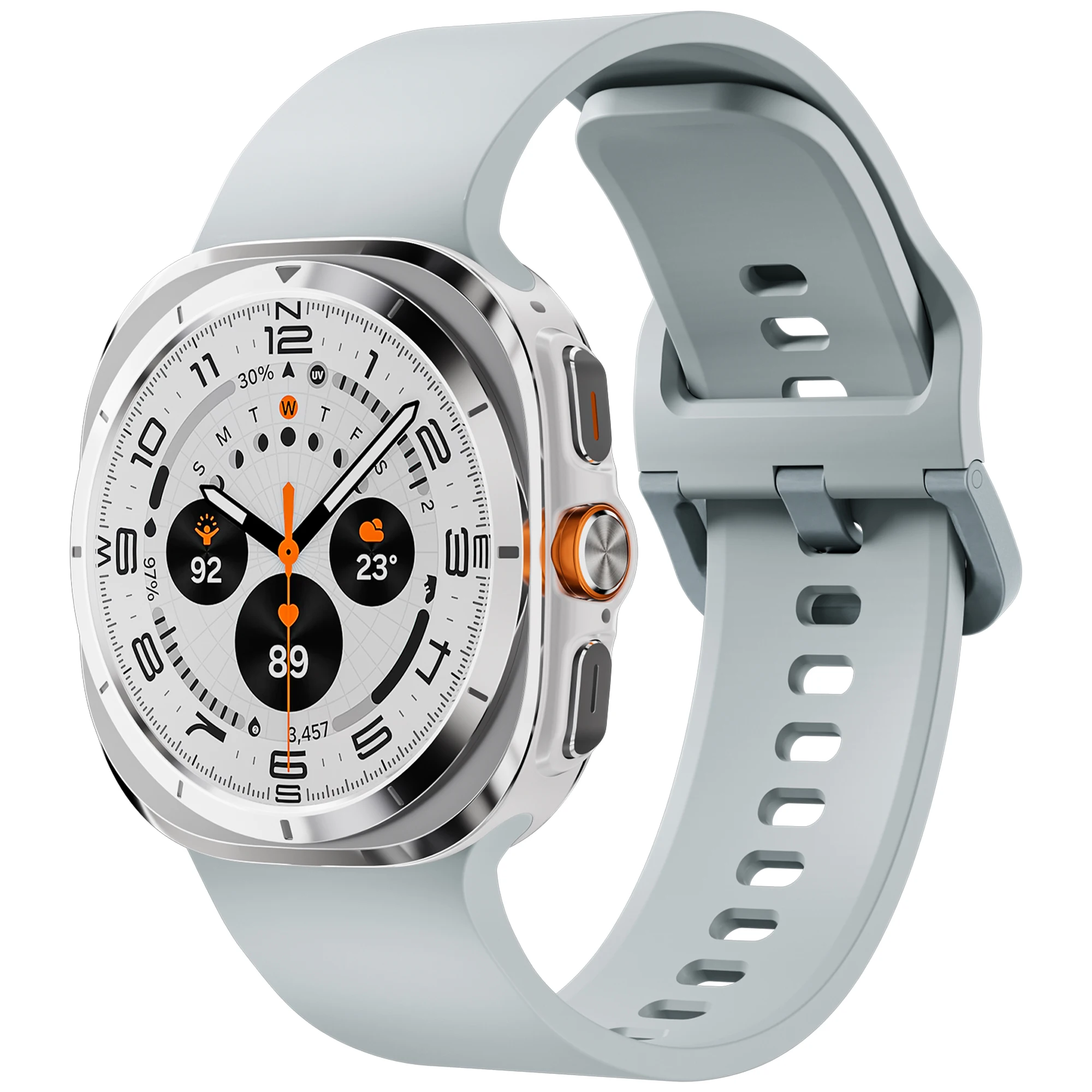 Gelang silikon asli untuk jam  - Samsung Smartwatch Ultra Accessories ulasan dan harga