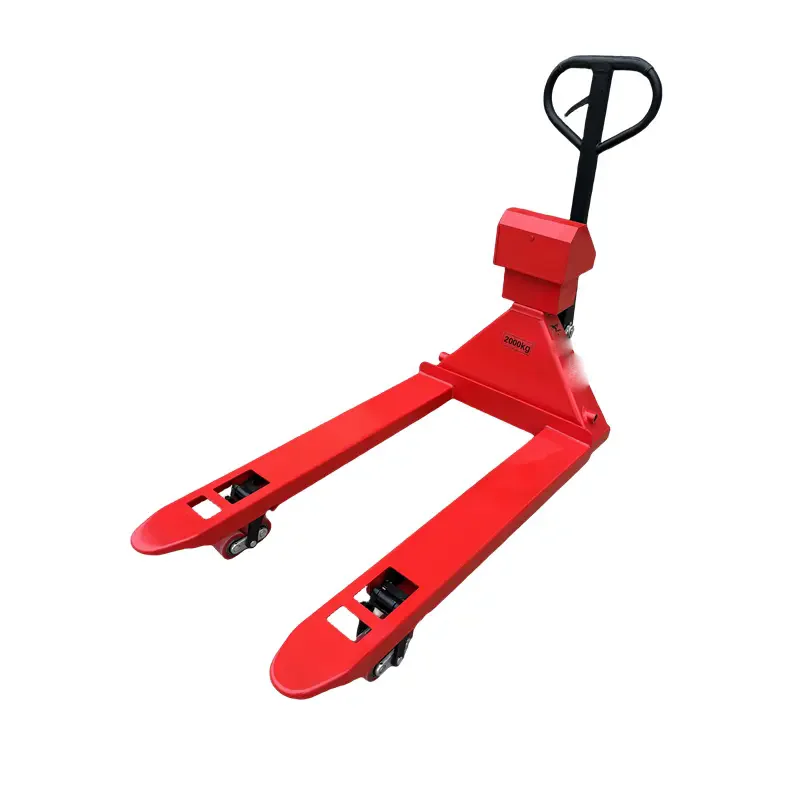 

High Quality Low Price 2500Kg 2Ton 3 Ton Hand Pallet Truck Scale With Weight