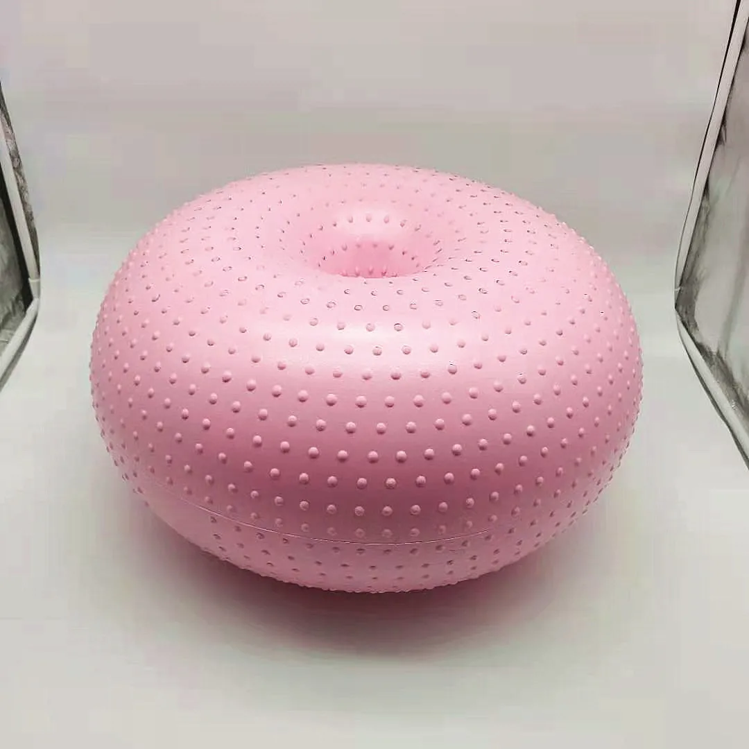 New Yoga Ball Donuts Thickened Large Yoga Apple Ball Fitness Home Spot
