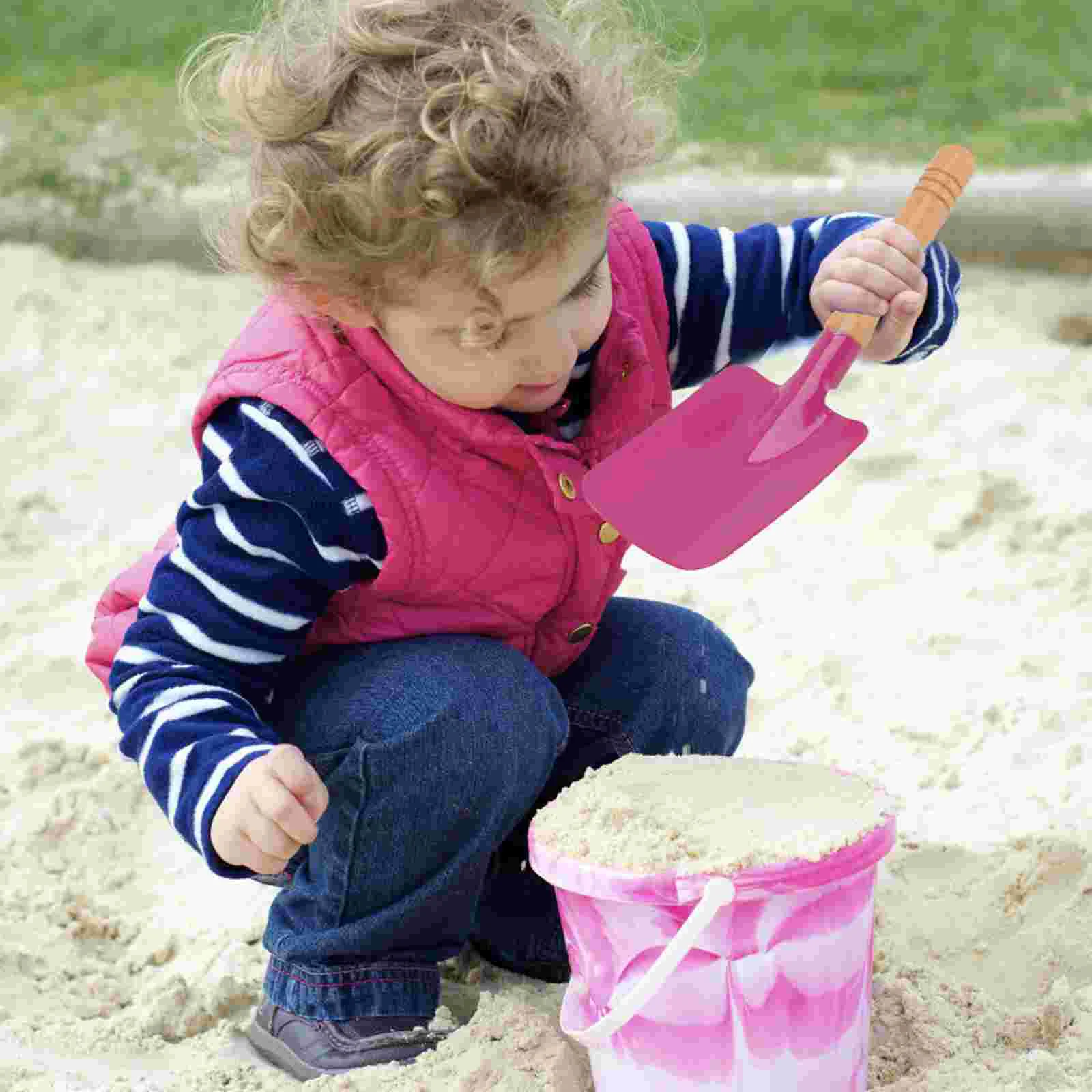 4-delig minispeelgoed voor kinderen Kleine set van vier tuinroffels Gereedschap Gereedschap Kind