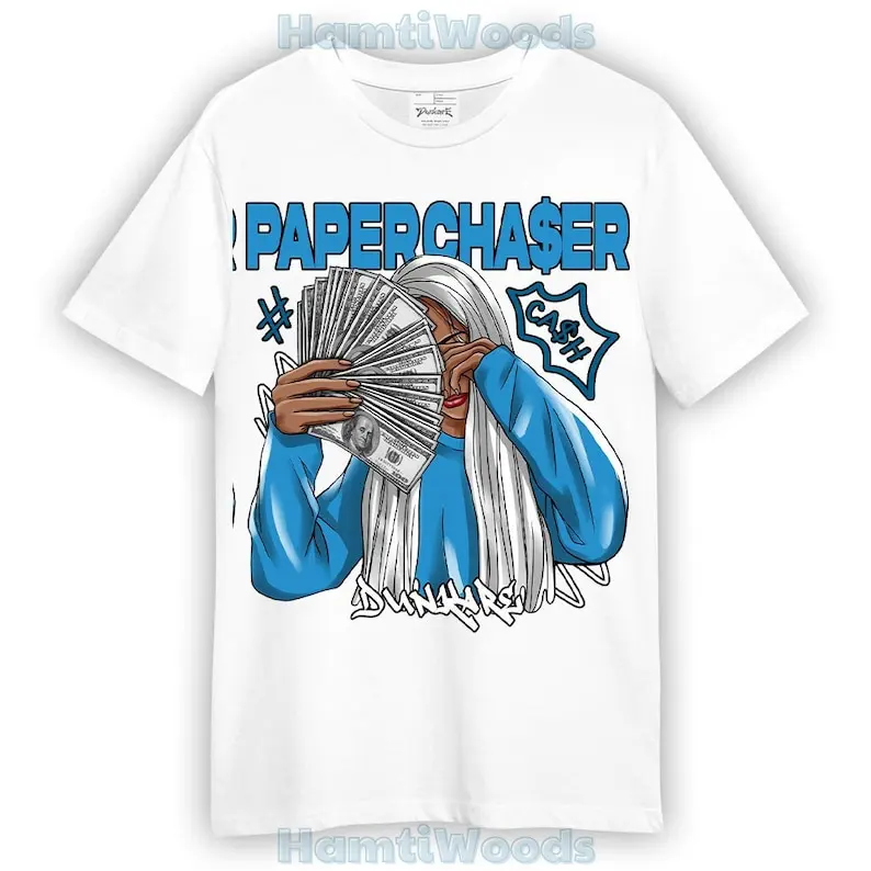 Dunkare Powder Blue 9s Shirt - PaperChase Unique Shirt Unisex