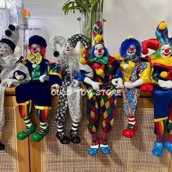 Poltergeist Clown Soft Stuffed Doll Figure Clown Hanging Foot Plushies Anime Figures Halloween Gift Kids Customized Toys