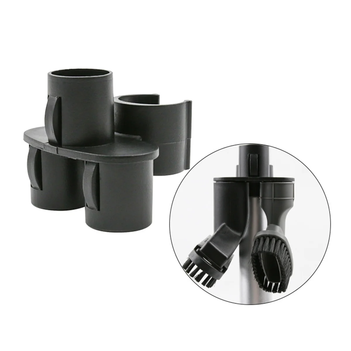 For 32mm Vacuum Nozzle Household Vacuum Cleaner Wand Attachment Holder Clip Storage Rack Accessories