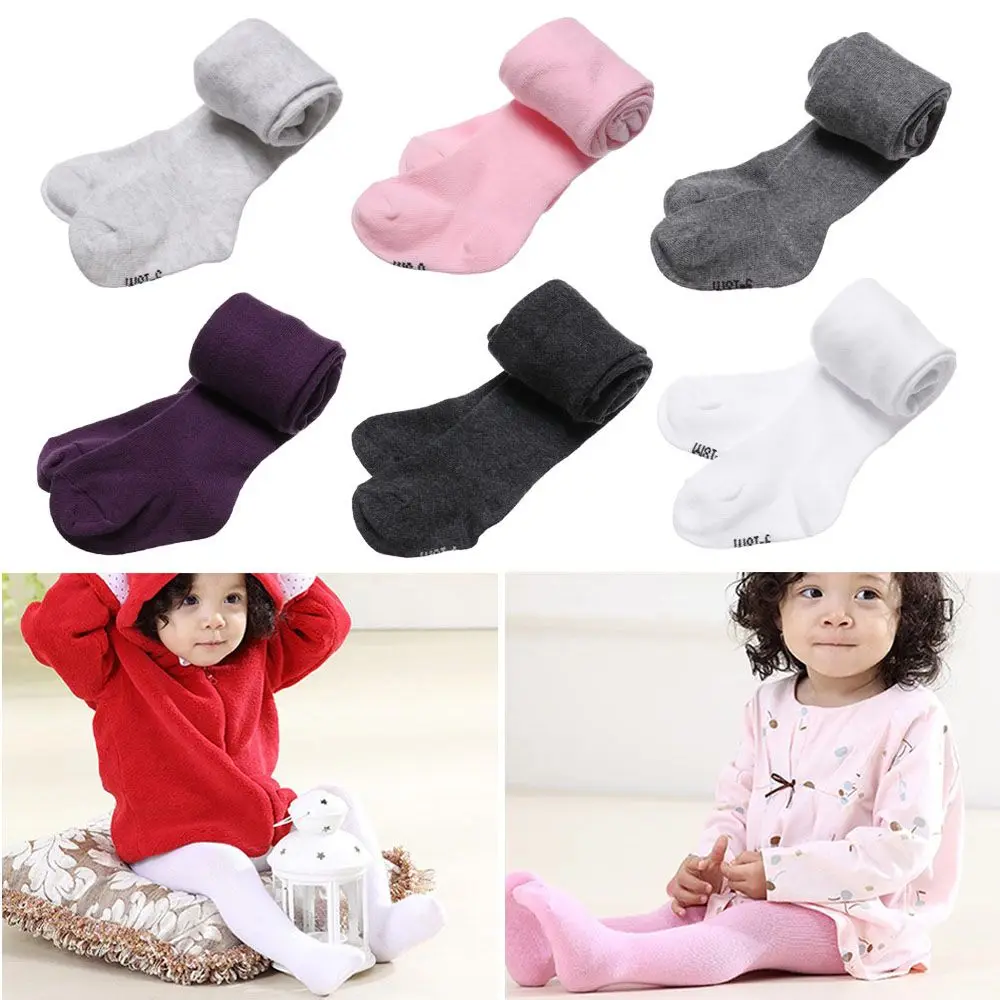 Autumn Winter Children Baby Tights Clothes Newborn Cotton Baby Tights For Girl Pantyhose Tight Child Baby Pantyhose