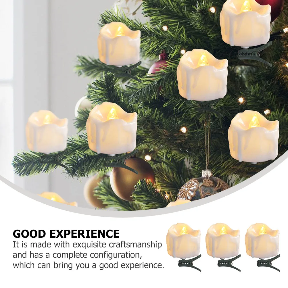 

LED Lights Electronic Festival Lamp Adornments Tea Christmas Decor Decoration