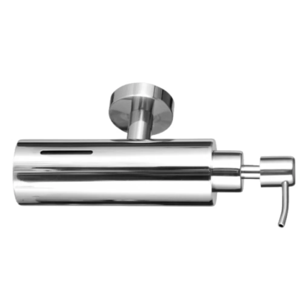 Wall Mount Stainless Steel Soap Dispenser Made with Full SUS 304 Construction for Reliable Daily Use in Kitchen and Bathroom