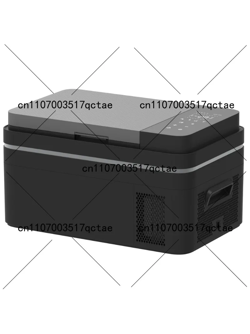 25L Auto Fridge Solar Electric Cooler Box Portable Refrigerator Freezer for Car Outdoor Travel Camping