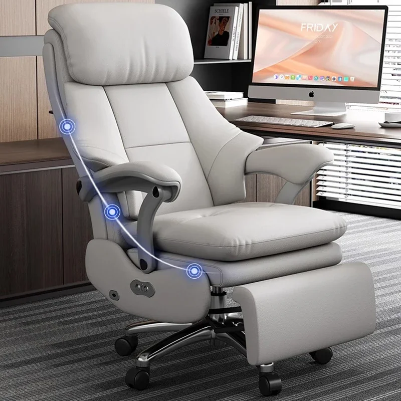 

Furniture Nordic Chair For Bedroom Chaise Gaming De Bureau Reclining Relax Armchair Chairs Gaming Desk Table Home Office Pulley