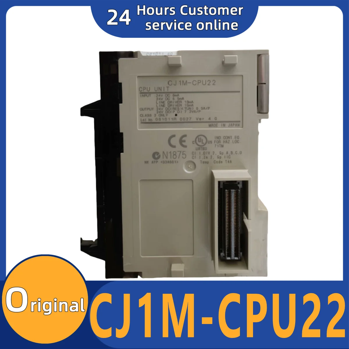 

Brand new original module CJ1M-CPU22 CJ1M-CPU21