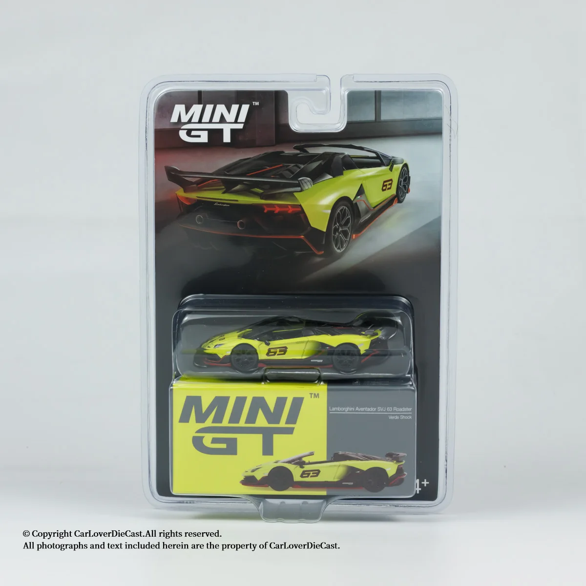 مينيجت 1:64 افينتادور SVJ 63 رودستر # 887 نموذج سيارة مصنوع من خليط معدني