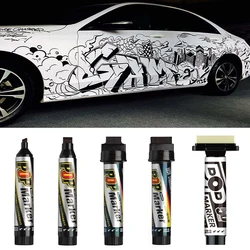 Sketch Graffiti Markers Pen Permanent Waterproof Paint Brush Pens Set Drawing Poster Manga Office School Art Stationery Supplies