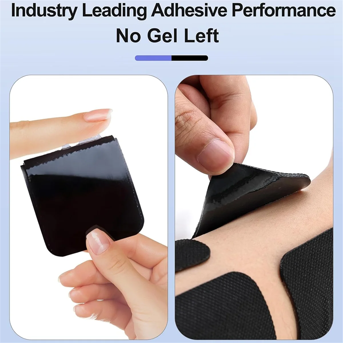 وسادات بديلة لوحدة ABJG-TENS، وسادات وحدة عشرات 2 × 2 بوصة 20 قطعة ذاتية اللصق قابلة لإعادة الاستخدام