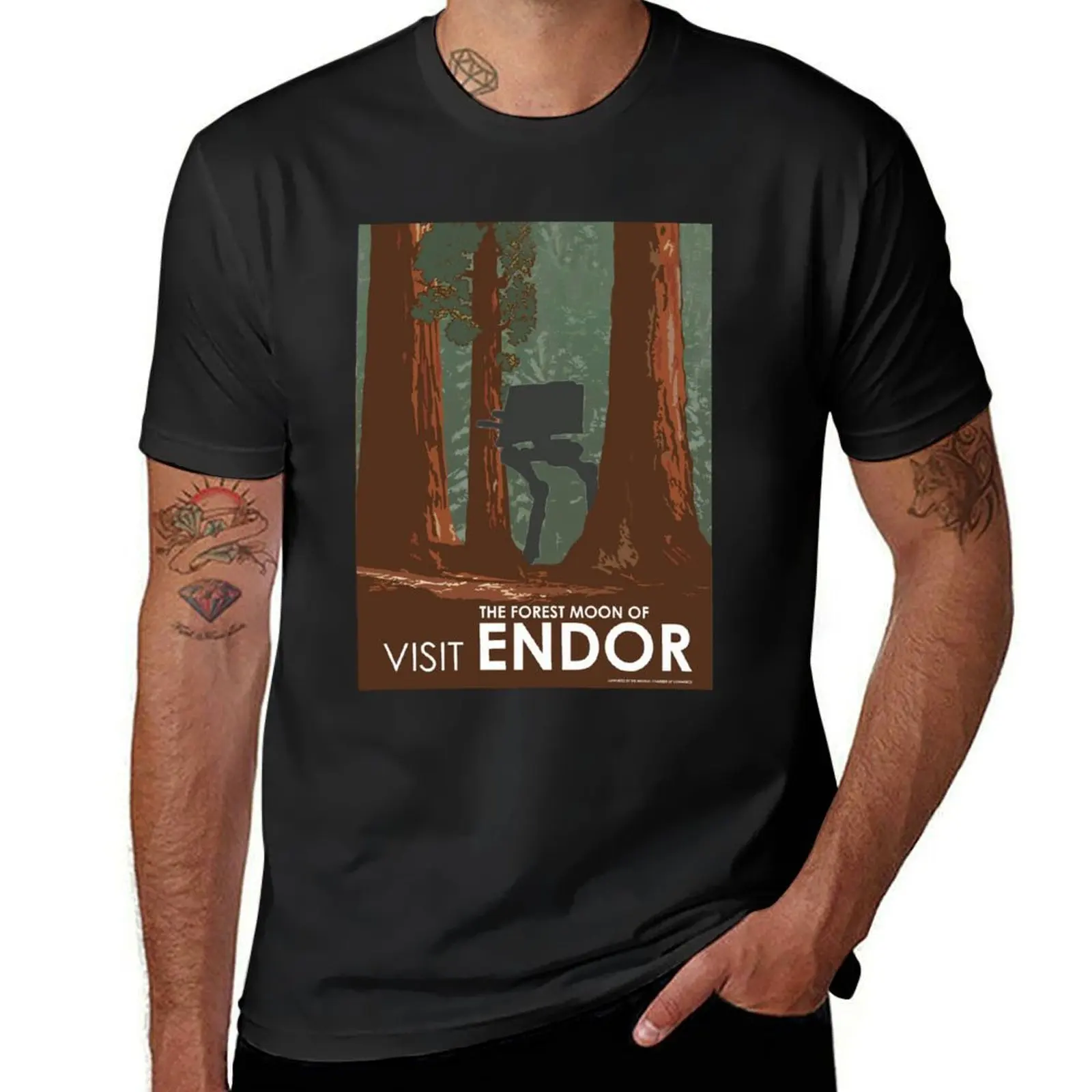 Visit ENDOR T-Shirt anime vintage sublime plain mens t shirts casual stylish