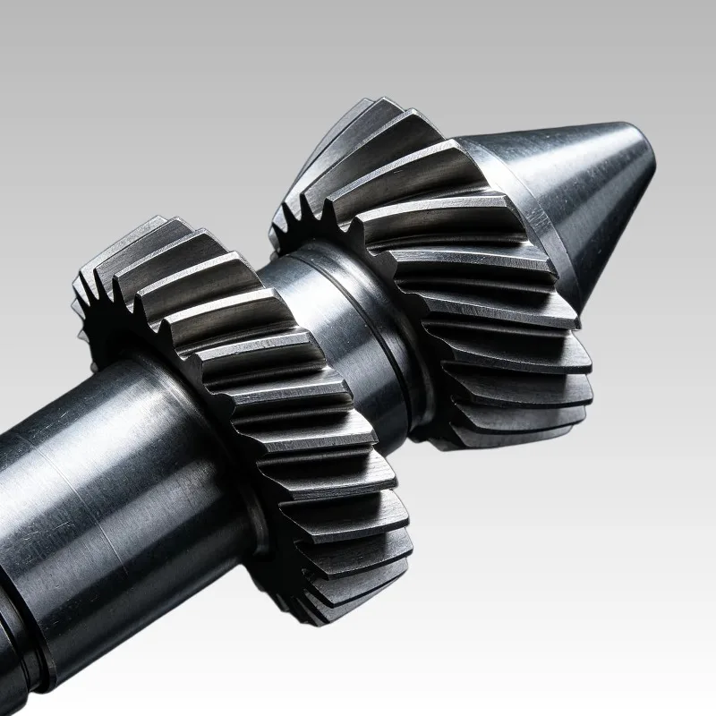 Hardened Tooth Spiral Bevel Mining Gear, Stainless Steel High Precision Drive Part, Custom Heat Treated Industrial Mining Transm