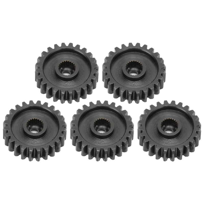 

5pcs Servo Spur Gear Steel Durable Practical Industrial Parts 24 Internal Tooth Spline Module 0.824 Tooth