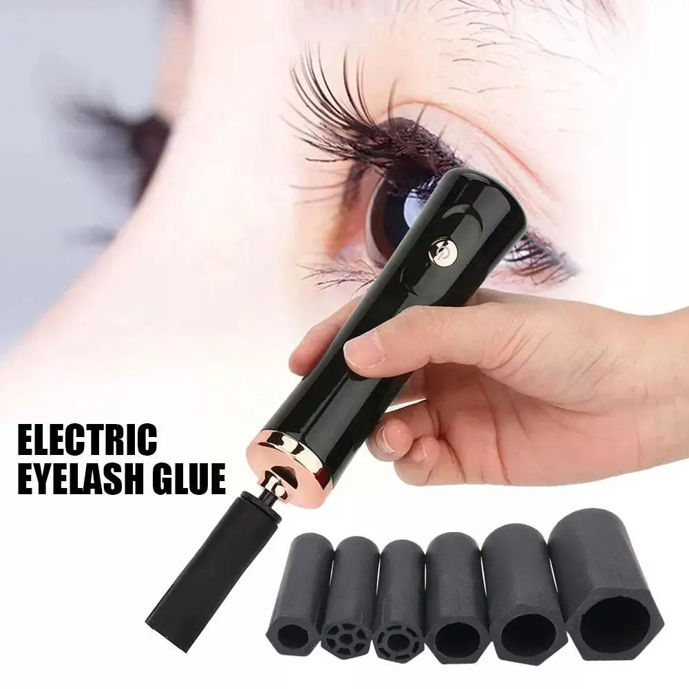 Eyelash Glue Shaker Elétrico Wake-up Device Para Unhas Polonês Tattoo Ink Pigment Liquid Shaking Machine Cola Cílios Maquiagem T M5Q6