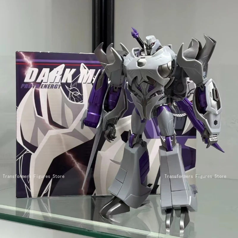 재고 있음 Transformer TFP 리더 s 인증서 APC-Megatron G1 영화 만화 액션 피규어 애니메이션 로봇 모델 Collectible Toy Gift