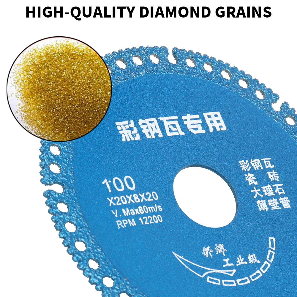 100mm Composite Multifunctional Cutting Saw Blade 4 Inch ltra-thin Saw Blade Ceramic Tile Glass Cutting Disc For Angle Grinder