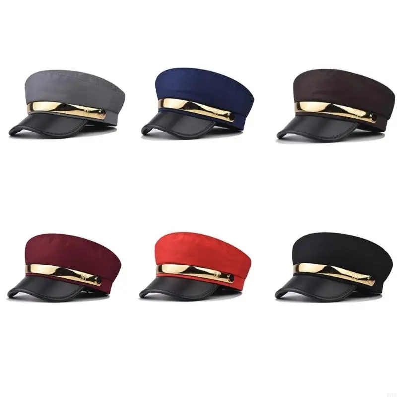 

L5YA Octagons Hat For Women Cotton Polyester Mix Versatiles Outfit Companion Weather Resistant Easy Maintenance