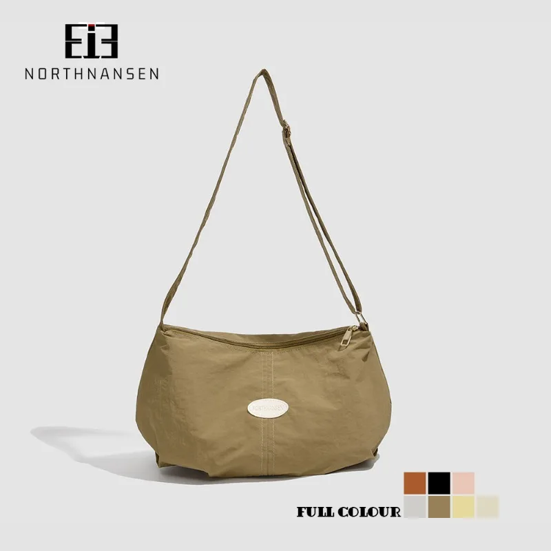 

Retro Plain Color Tote Bag Women Casual Large Capacity Shoulder Crossbody Bags Ladies Fashion Commute Versatile Mochilas