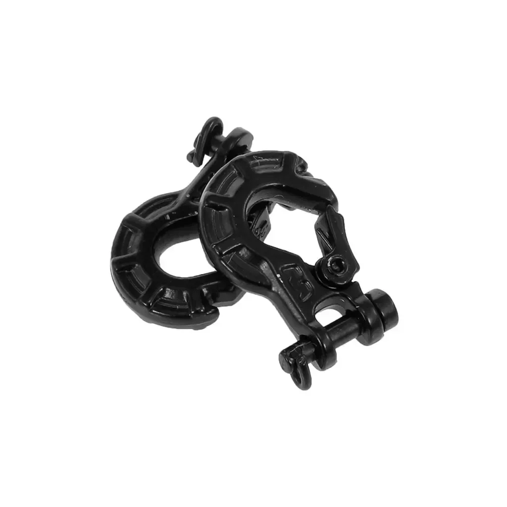 2PCS RC 메탈 트레일러 훅 윈치 훅 1:10 RC4WD TRX4 D90 AXIAL SCX10 시뮬레이션 장식 부품