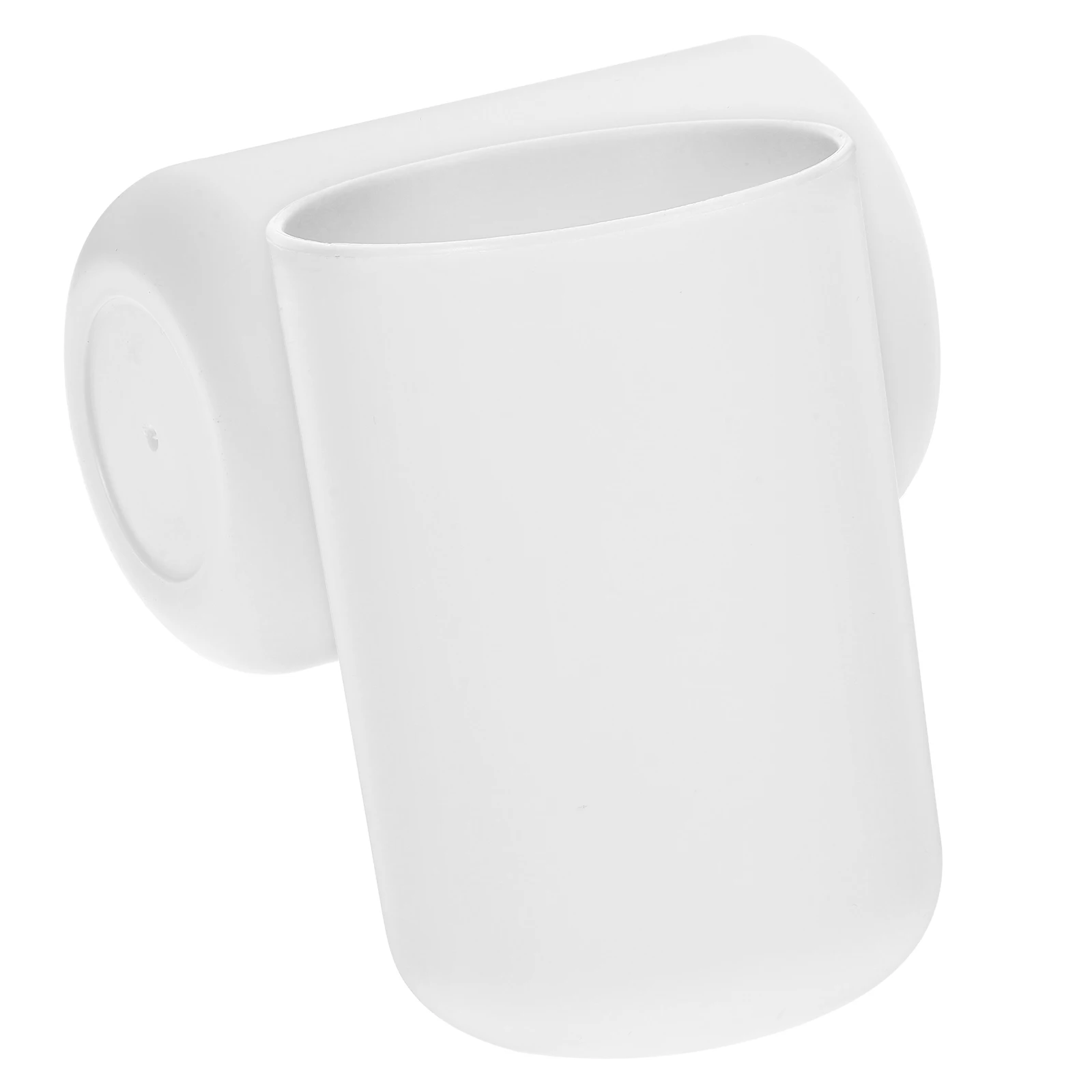 

2 Pcs Toothbrush Cups 300ml Pure White Bathroom Mouthwash Tumblers Drinking Cups for Home Wash Mugs PP Material Safe Longevity