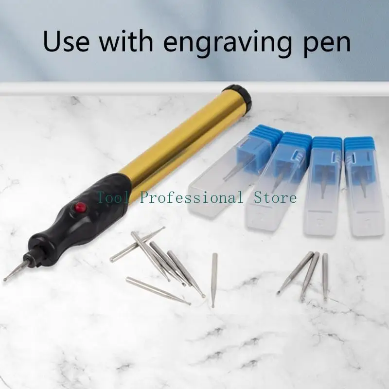 57QF 5 Pcs Grinder Bit Accessories Engraving Pen Grinding for Head for Carving Polishing DIY Wood-working Carving Soft Metal