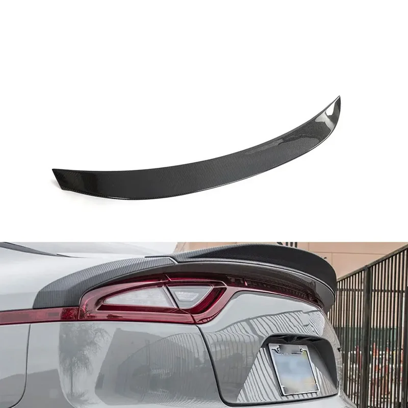 G26 Carbon Fiber Rear Trunk Wing for BMW 4 Series G26 420i 430i 435i M440i 4 Doors 2021UP Rear Bumper Diffuser Spoiler Lip