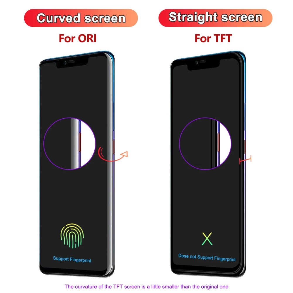 For HUAWEI 6.39\'\'Mate 20 Pro For Mate20 Pro LYA-L09 L29 AL00 LCD Display Touch Screen Digitizer Assembly Replacement