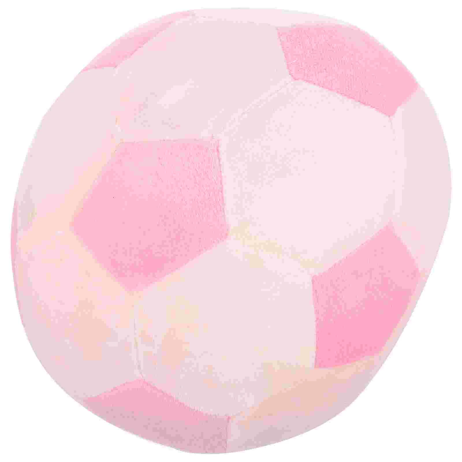 Plush Ball Toy Toys for Girls Indoor Soccer Decor Boys Room Short Football Pillow Baby Soft Balls Kids