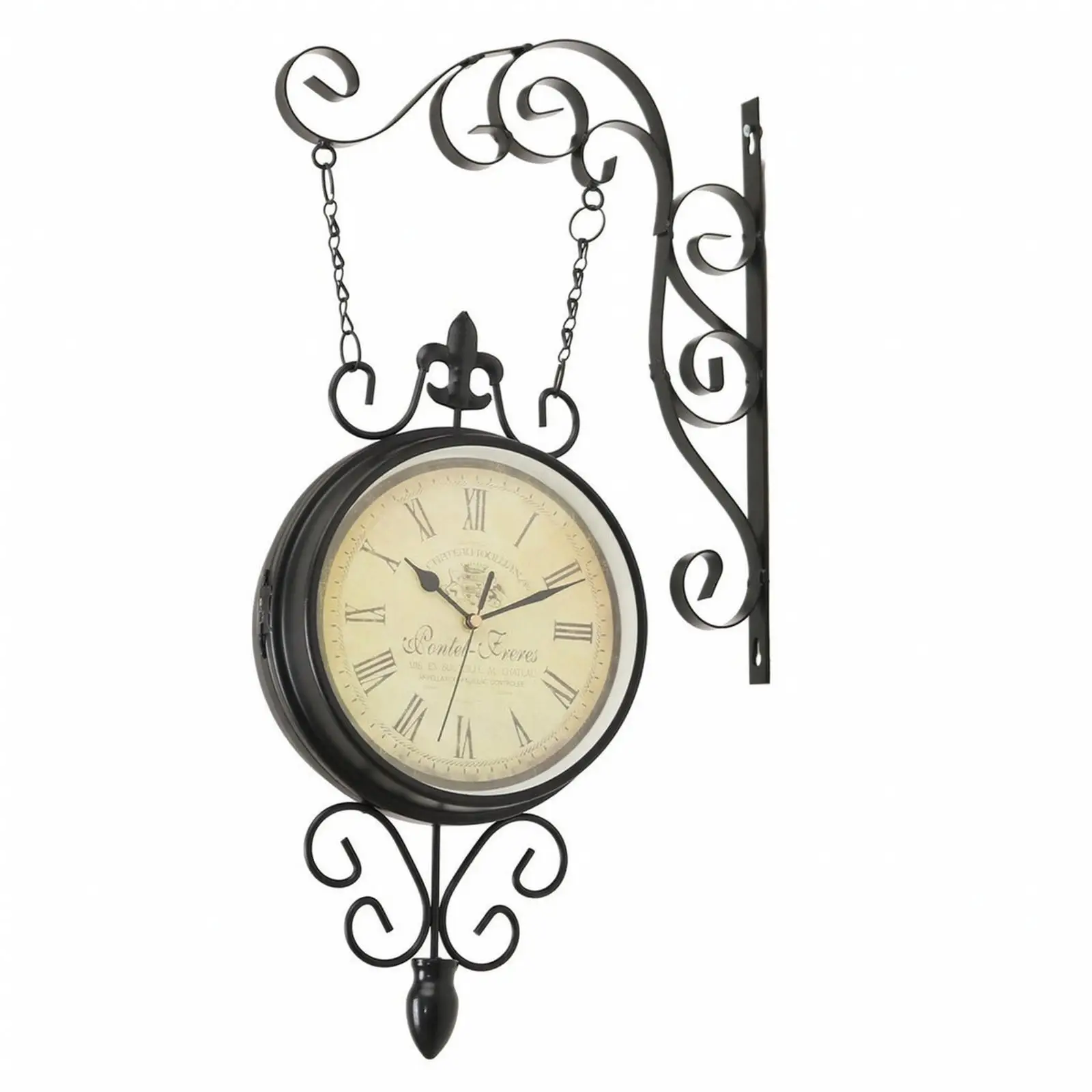 large-double-sided-wall-clock-vintage-metal-frame-with-glass-face-for-living-room-hallway-decor