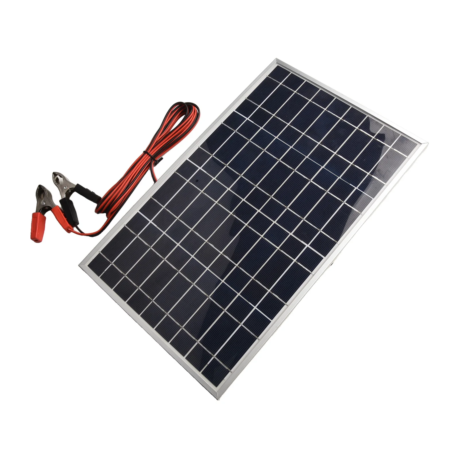 

15W Solar Panel With Clip Solar Cell Outdoor Rechargeable Solar Kit IP65 Waterproof 12V Solar Panel Solar Power Tools