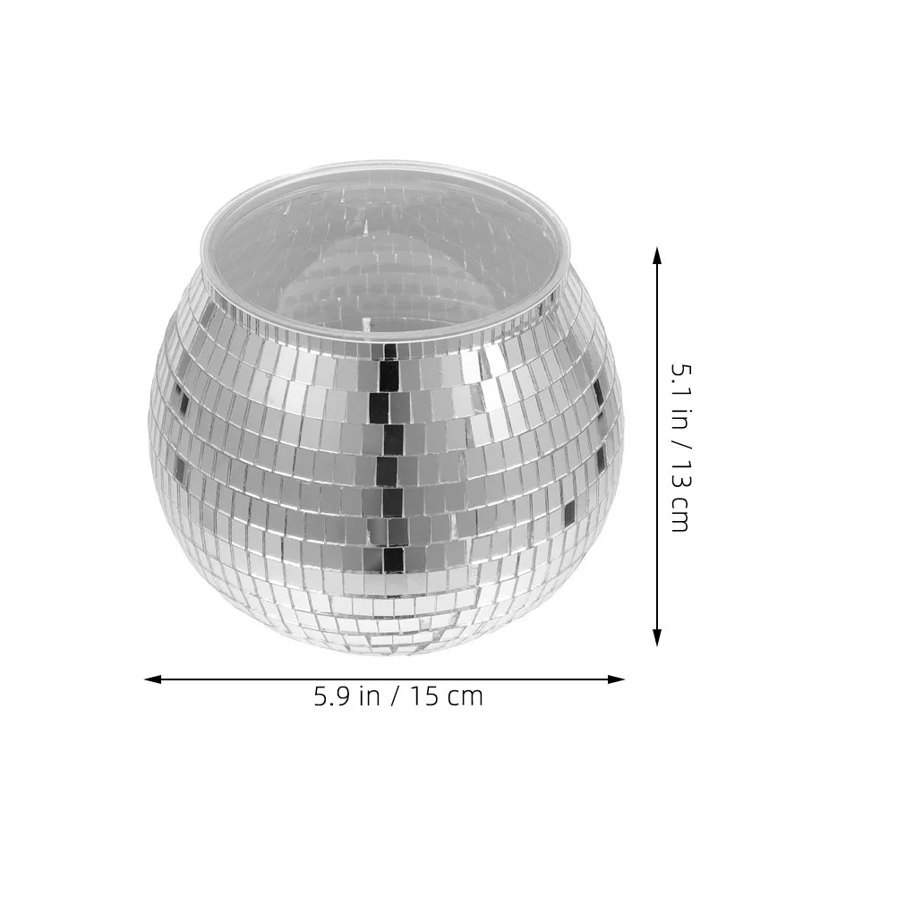 ديسكو الكرة دلو الثلج المشروبات حوض الهوكي مكعب الاكريليك لوازم الحفلات الزينة