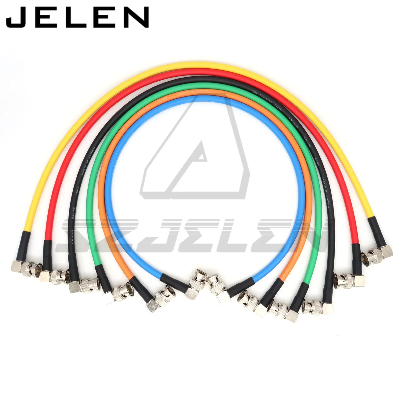Elbow BNC-Elbow BNC HD SDI Video coaxial Cable 75 coaxial cable CANARE LV-61S 75OHM amera SDI video cable 12G