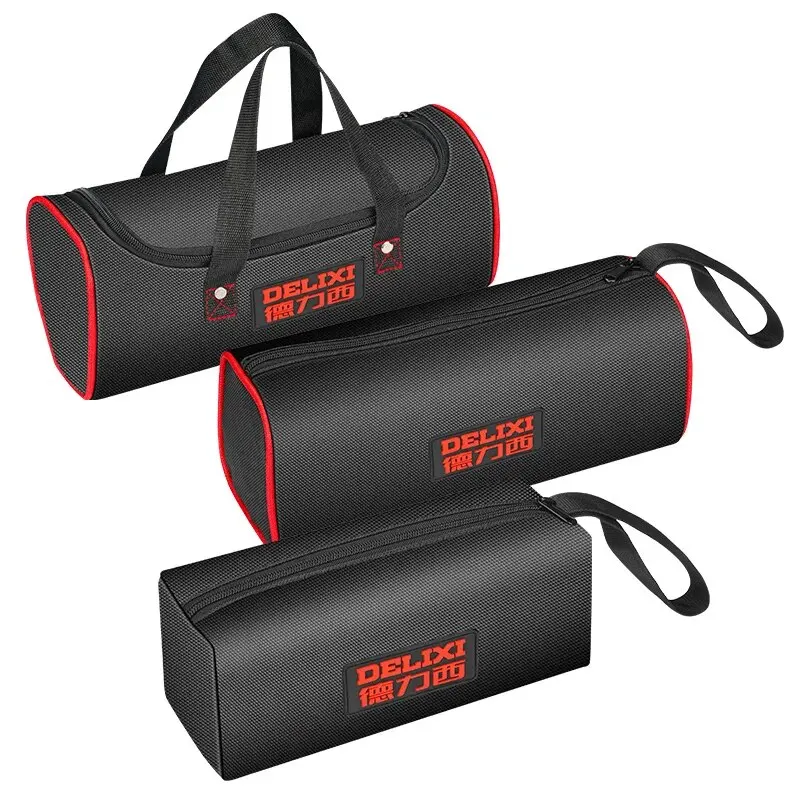 Multifunctional Tool Bag Waterproof Wear Resistant Durable 1680D Oxford Cloth Portable Tool Storage Tool Bag